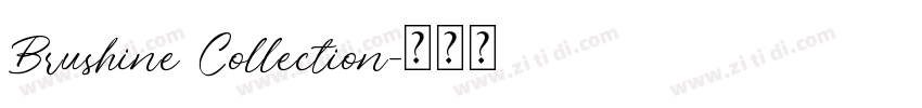 Brushine Collection字体转换